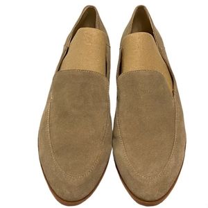 Dolce Vita Women's Calla Apron Toe Slip On Flats Loafers - Taupe - Size 11